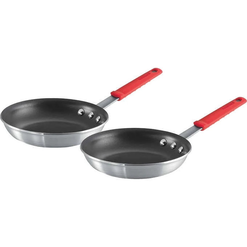 Tramontina Professional 8" Restaurant Fry Pan, Nonstick Aluminum, 2 Ct