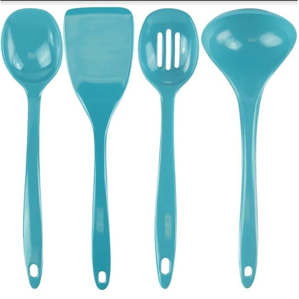 Reston Lloyd 4Pc Utensil Set Turquoise