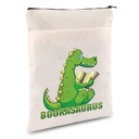 Bookasaurus Book Sleeve Reading Dinosaur Book Covers for Paperbacks Book Lover Gifts Dinosaur Lover Gift