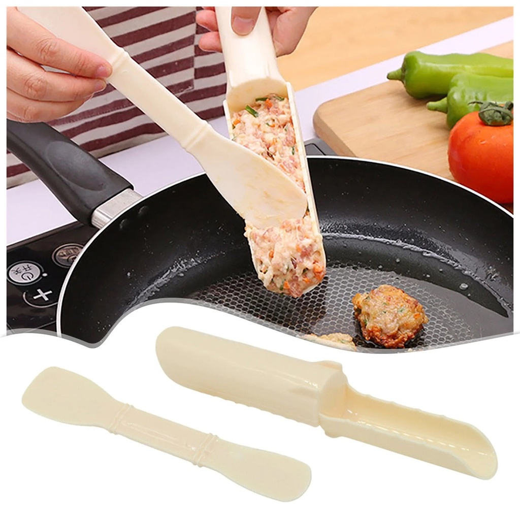 Olkpmnmk Kitchen Utensils Kitchen Essentials Meatball Maker Spoon PP Meatball Maker Non Stick Creative Meat Ball Spoon Meat Tools Kitchen Gadgets Kitchen Accessories Clearance Items