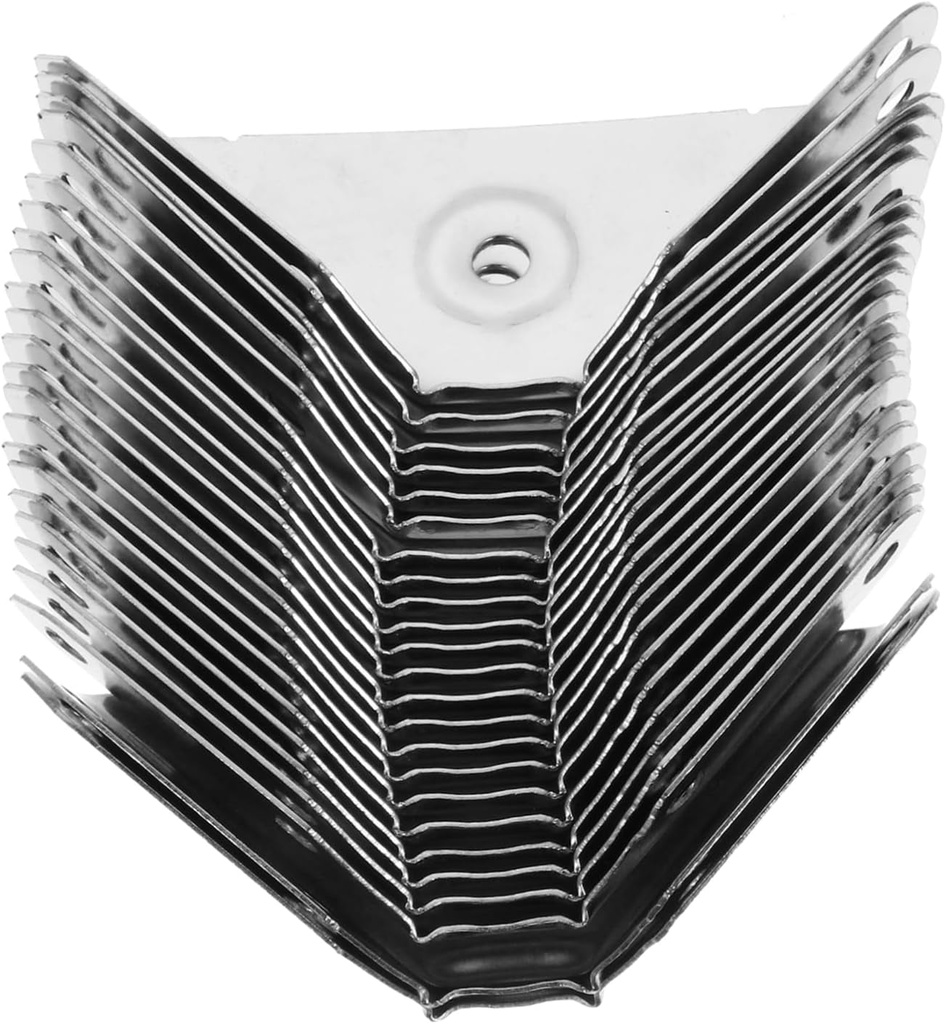 GLEAVI Rattan Lamp Shade Furniture Safety Guard 72 Pcs Corner Code Connector Cupboard Stainless Steel Heavy Duty Shelf Brackets Door Camera