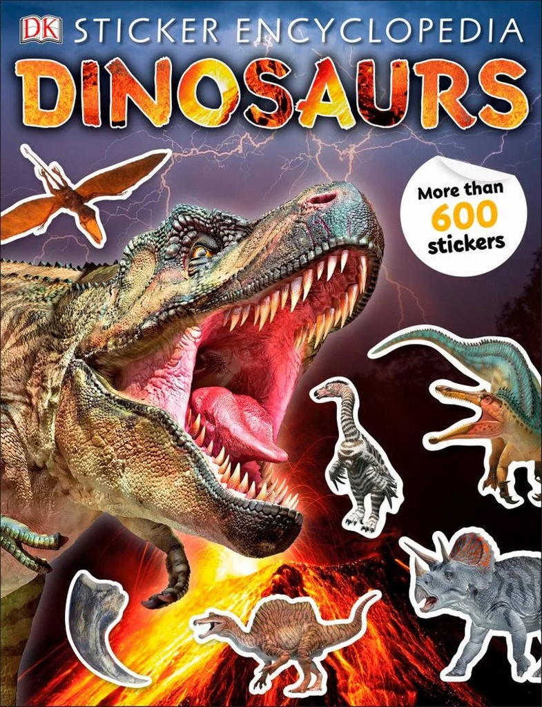 Sticker Encyclopedia Dinosaurs (Paperback)