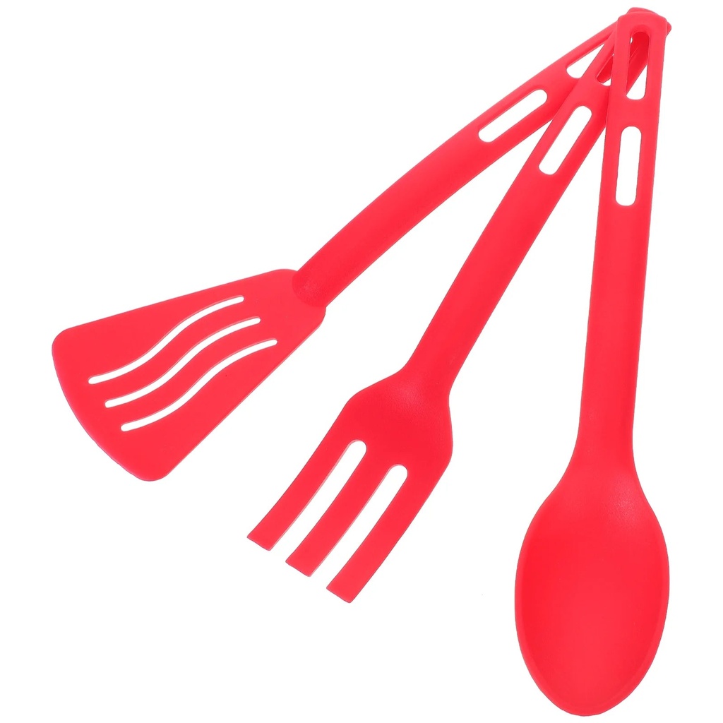 Spoon and Spatula Kitchen Utensil Set Mini Cookware Wear-Resistant Cooking Child Travel