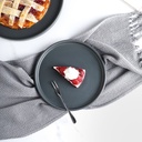 Stone Lain 32 Piece Stoneware Dinnerware Set Service for 8 Gray Matte