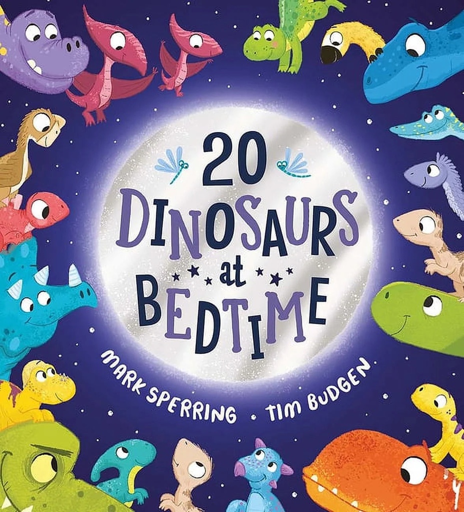 Twenty at Bedtime: Twenty Dinosaurs at Bedtime (Paperback)