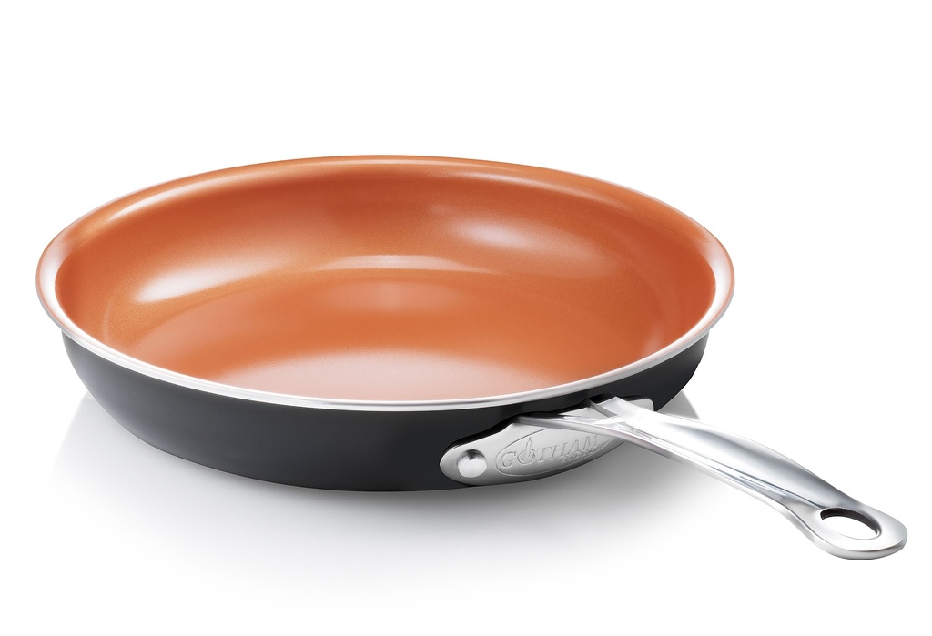 Gotham Steel Nonstick Frying Pan 11" Inch Skillet Cooking Ceramic Fry Pan Kitchen Cookware Oven Dishwasher Safe