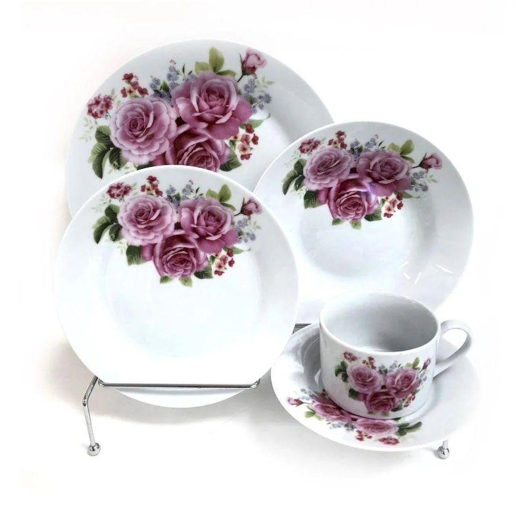 Bouquet of Flower Dinner Set Dinner
