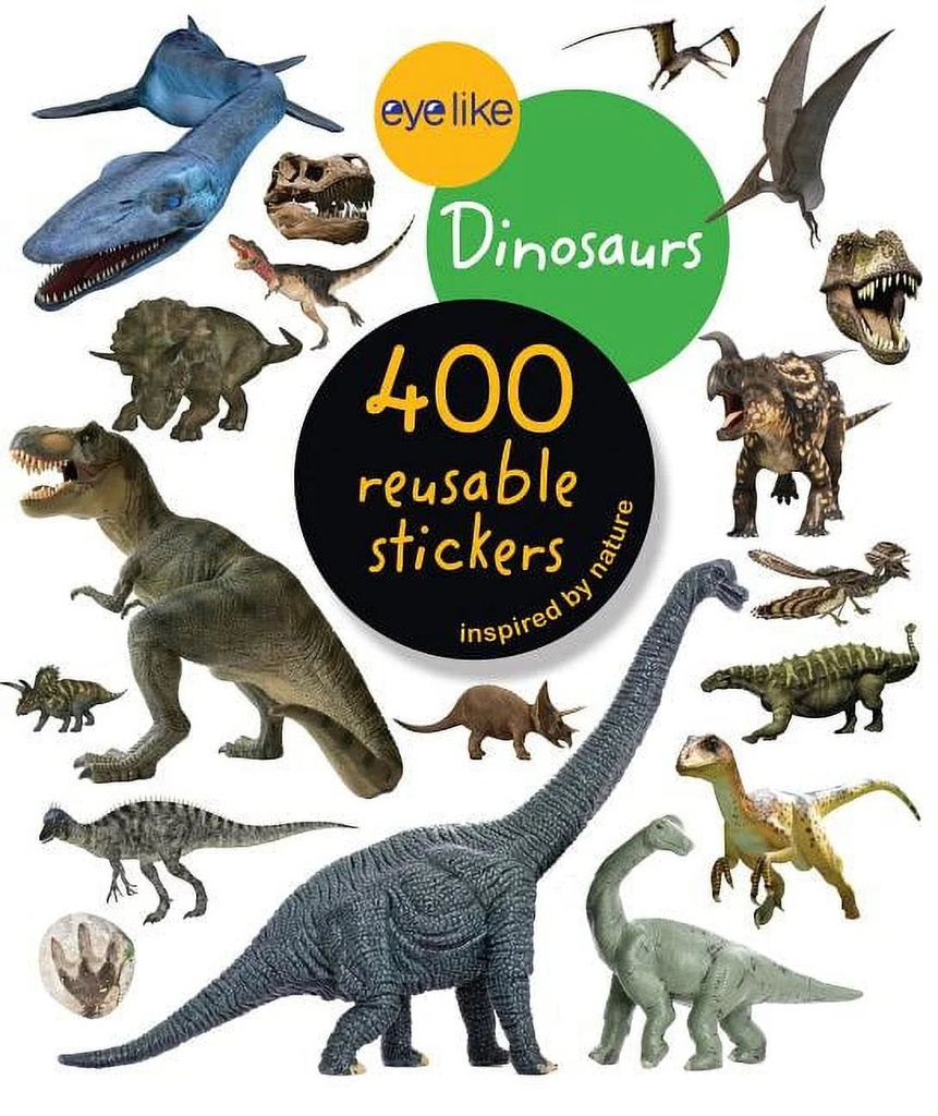 Eyelike Stickers: Eyelike Stickers: Dinosaurs (Paperback)