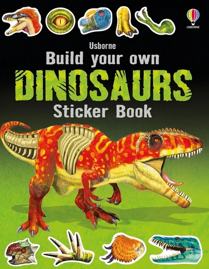 Build Your Own Sticker Book: Build Your Own Dinosaurs Sticker Book (Paperback)