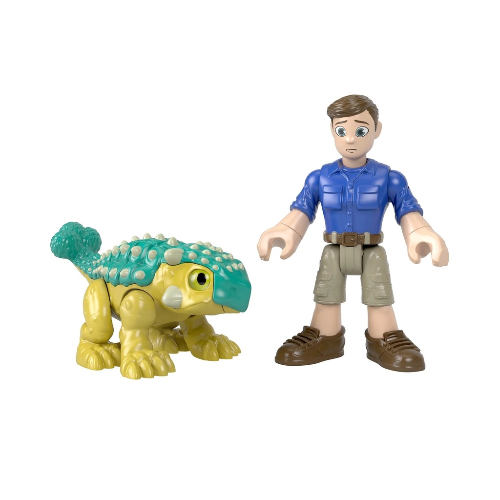 Fisher-Price Imaginext Jurassic World Dinosaur Figure Set Collection (Styles May Vary)