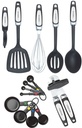 Farberware Professional 14-Piece Kitchen Tool and Gadget Kitchen Utensil Set in Black