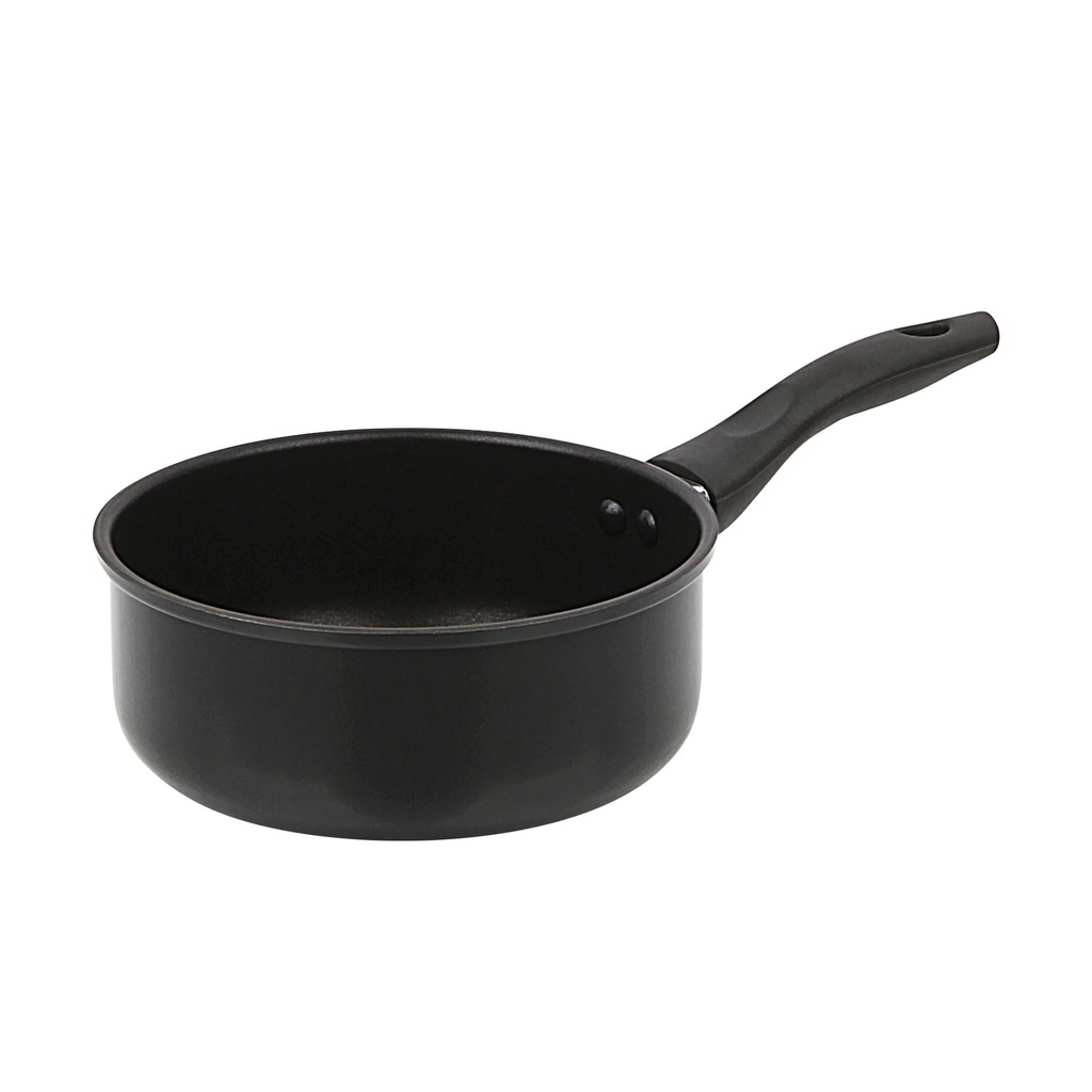 Mainstays 2-Quart Non-Stick Saucepan, Black