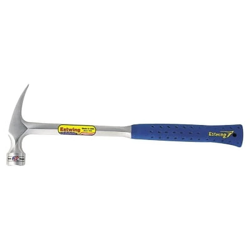 Estwing Framing Hammer, Steel Head, Straight Nylon Vinyl Handle, 16 In, 2.22 Lb - 1 EA (268-E3-22S)