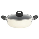 Oster Clairborne Linen 3.6Qt Aluminum Caldero Dutch Oven