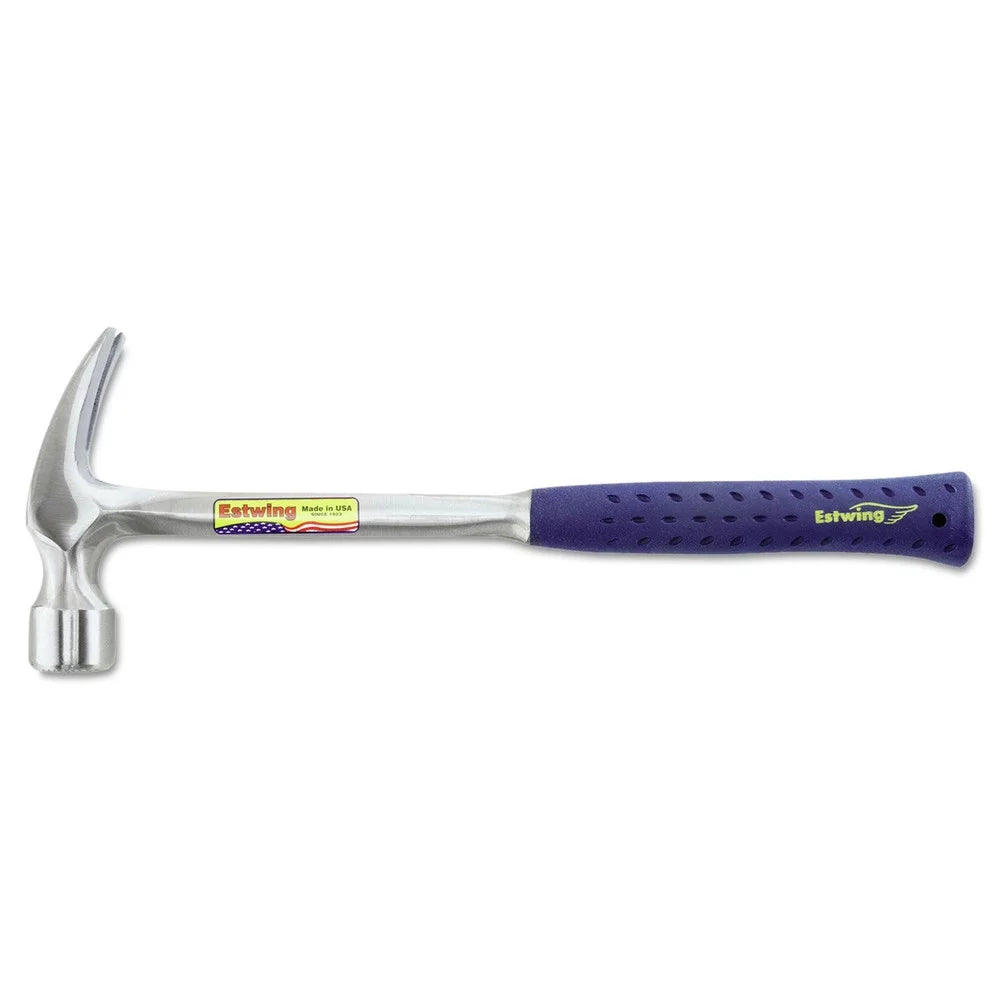 Estwing E3-30SM Carpenter'S Hammer, Framing, 30Oz, 16" Tool Length, Milled Face, Cushion Grip