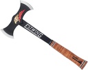 Estwing - Drake off Road Tools Double Bit Axe - 38 Oz Wood Spitting Tool with Forged Steel Construction & Shock Reduction Grip - EDBA Leather