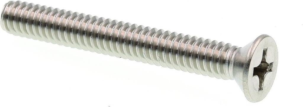 Prime-Line 9002013 Machine Screws, Flat Head, Phillips Drive, 1/4 In.-20 X 2 in (50 Pack)
