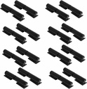 Barrel Gate Hinge 7" Heavy Duty Grease Zerk Fitting Welding Plate (Lot 8 Pair)