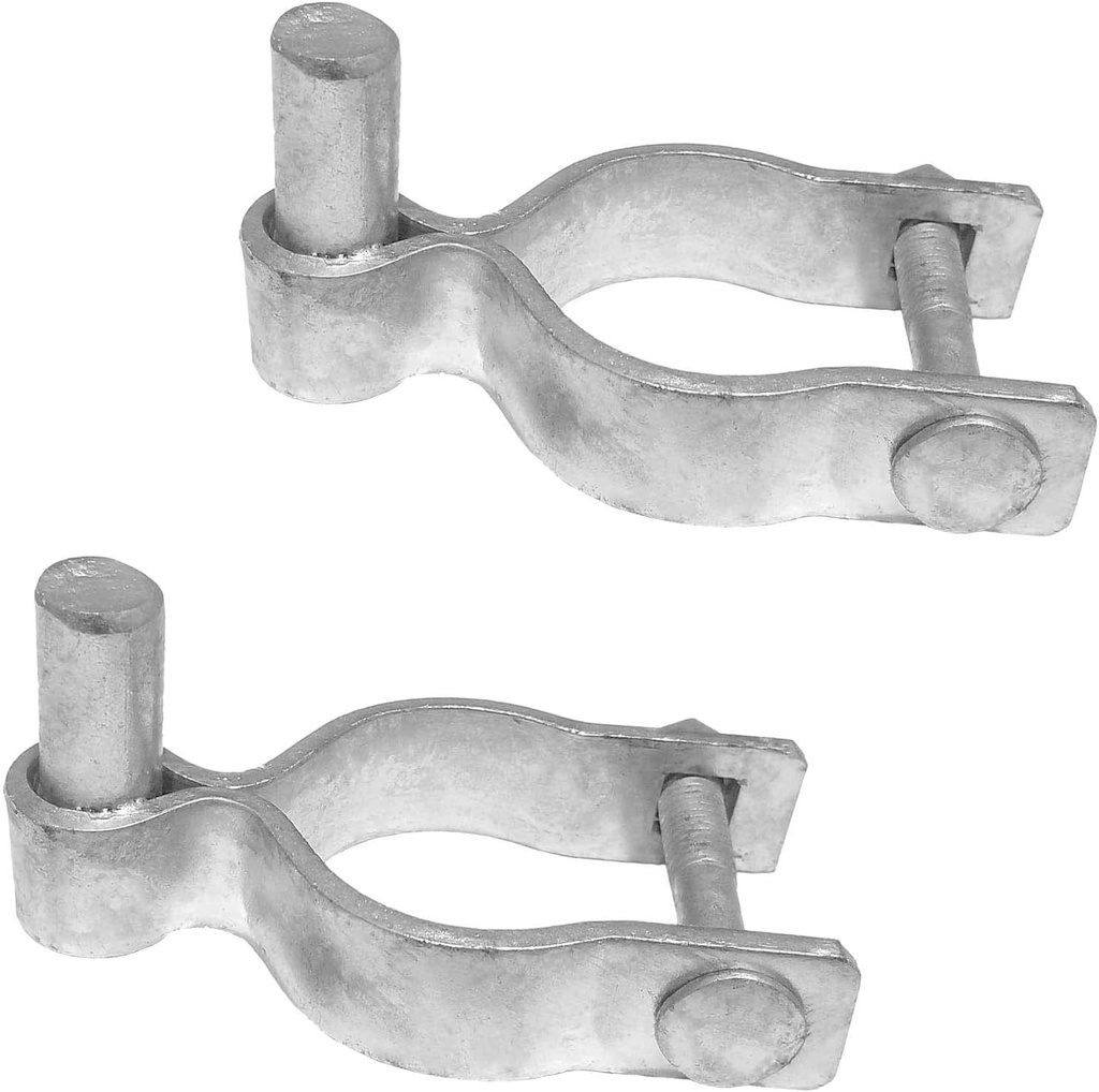 Jake Sales Chain Link Fence Gate Post Hinge (1-5/8Inches 2 Pack)