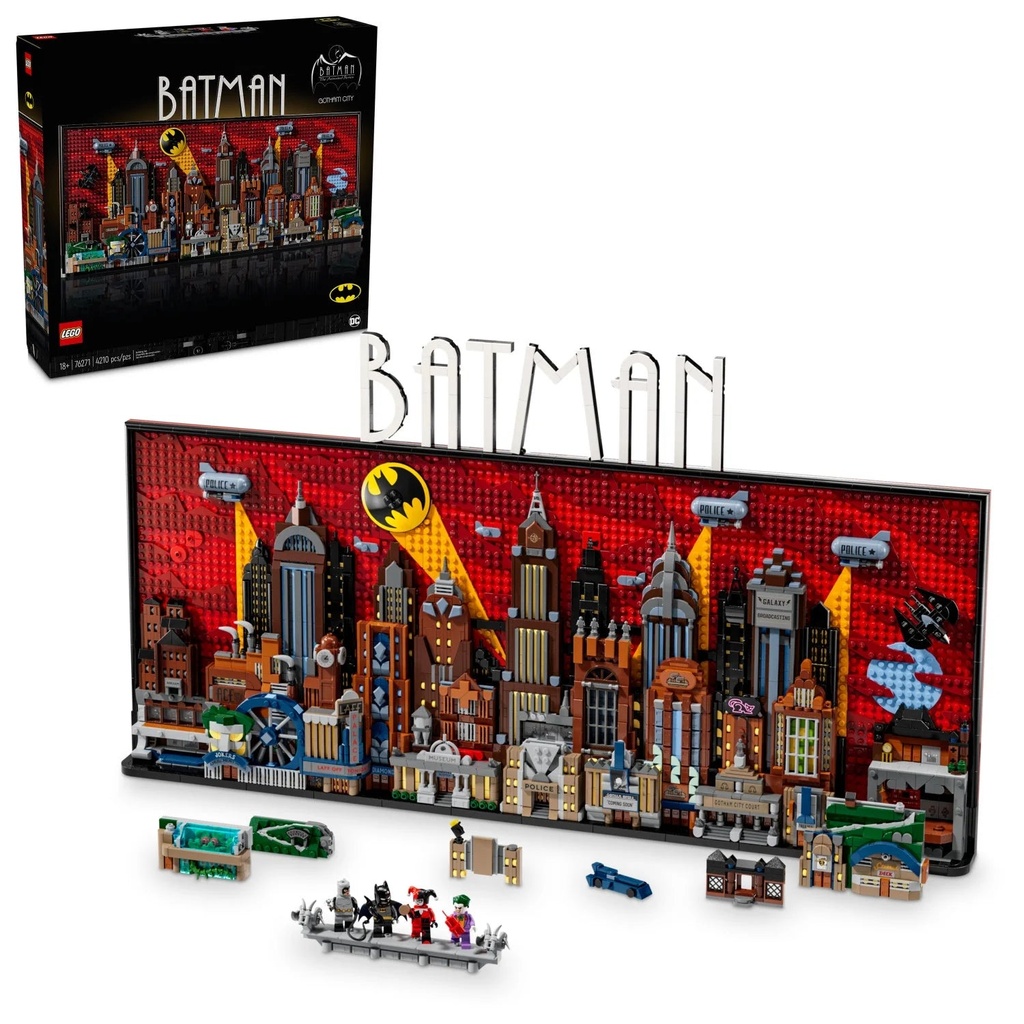 LEGO DC Batman: the Animated Series Gotham City Build and Display Set 76271