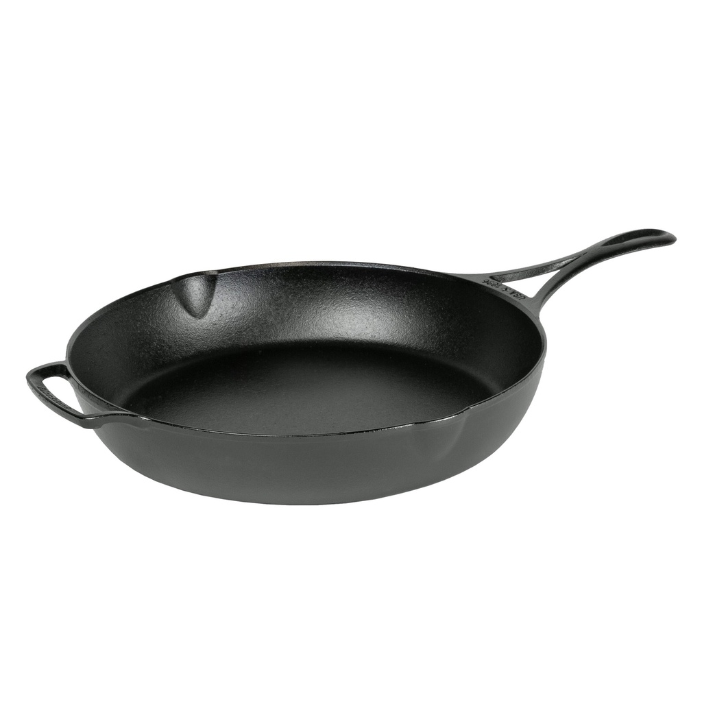 Lodge Cast Iron FINEX 10" Cast Iron Skillet Lid with Brass Handle, Modern Heirloom, Handcrafted in the USA, Pre-Seasoned with Organic Flaxseed Oil