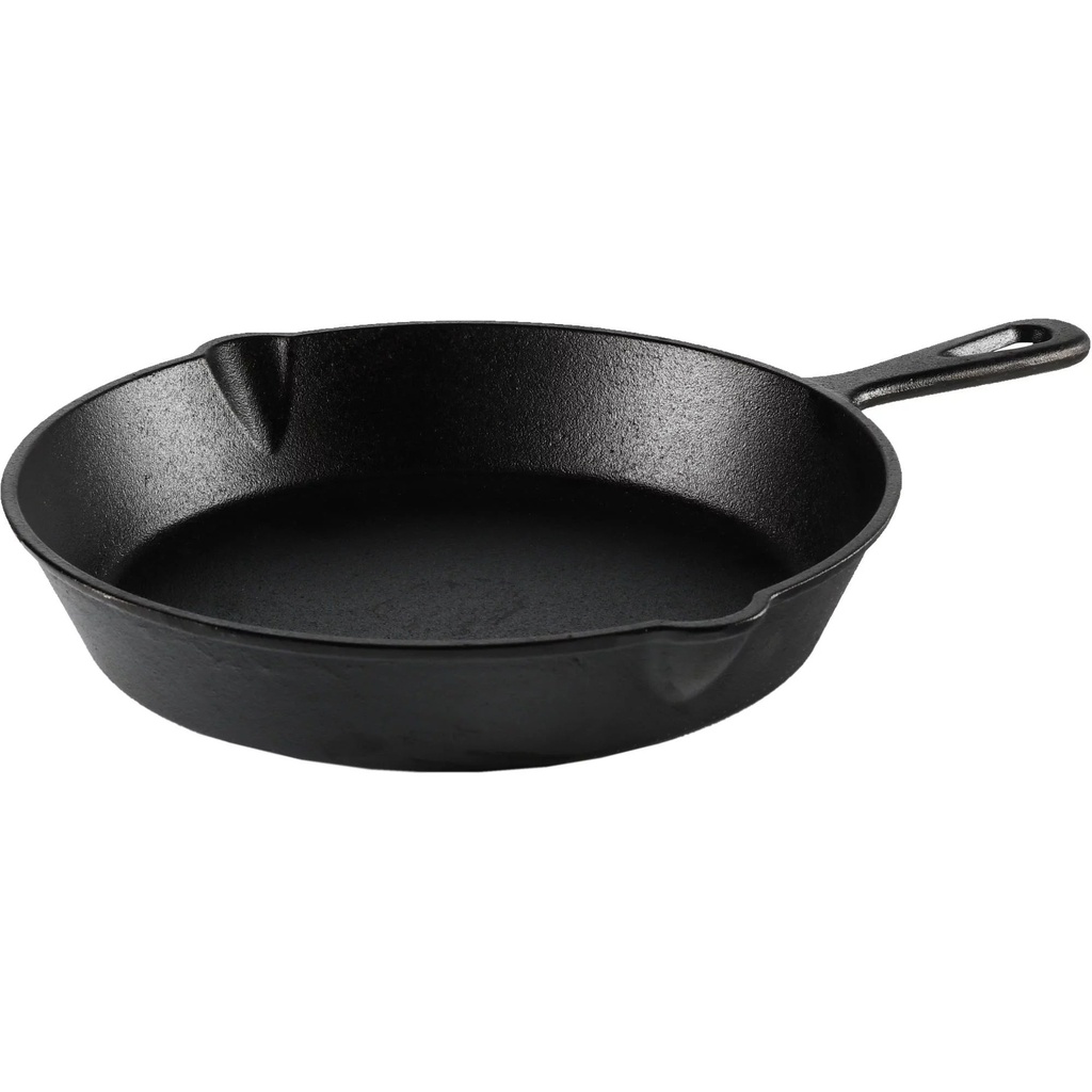 Ozark Trail 10.5" Cast Iron Skillet with Handle Black