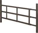 Segal 9180870 16 3-Bar Grill (Width Expandable) Fixed Window Guard, 15-1/4 In.H X 23-1/2 In-38 In.W, Bronze
