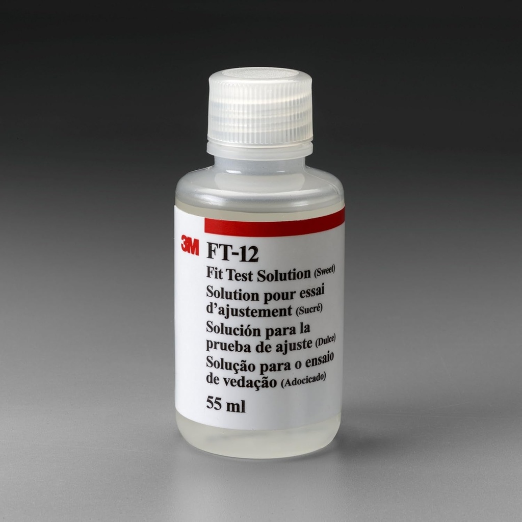 3M Fit Test Solution FT-12, Sweet 6 Ea/Case