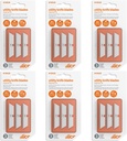 Slice 10528 Pointed Tip Ceramic Replacement Blade with 1" Cutting Depth, Equivalent to 20 Metal Blades (18 Pack), White