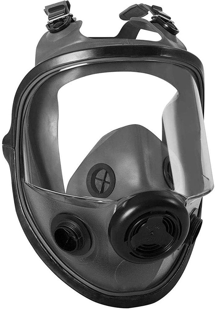North by Honeywell Small Elastomer Full Face 5400 Series Dual Cartridge Facepiece
