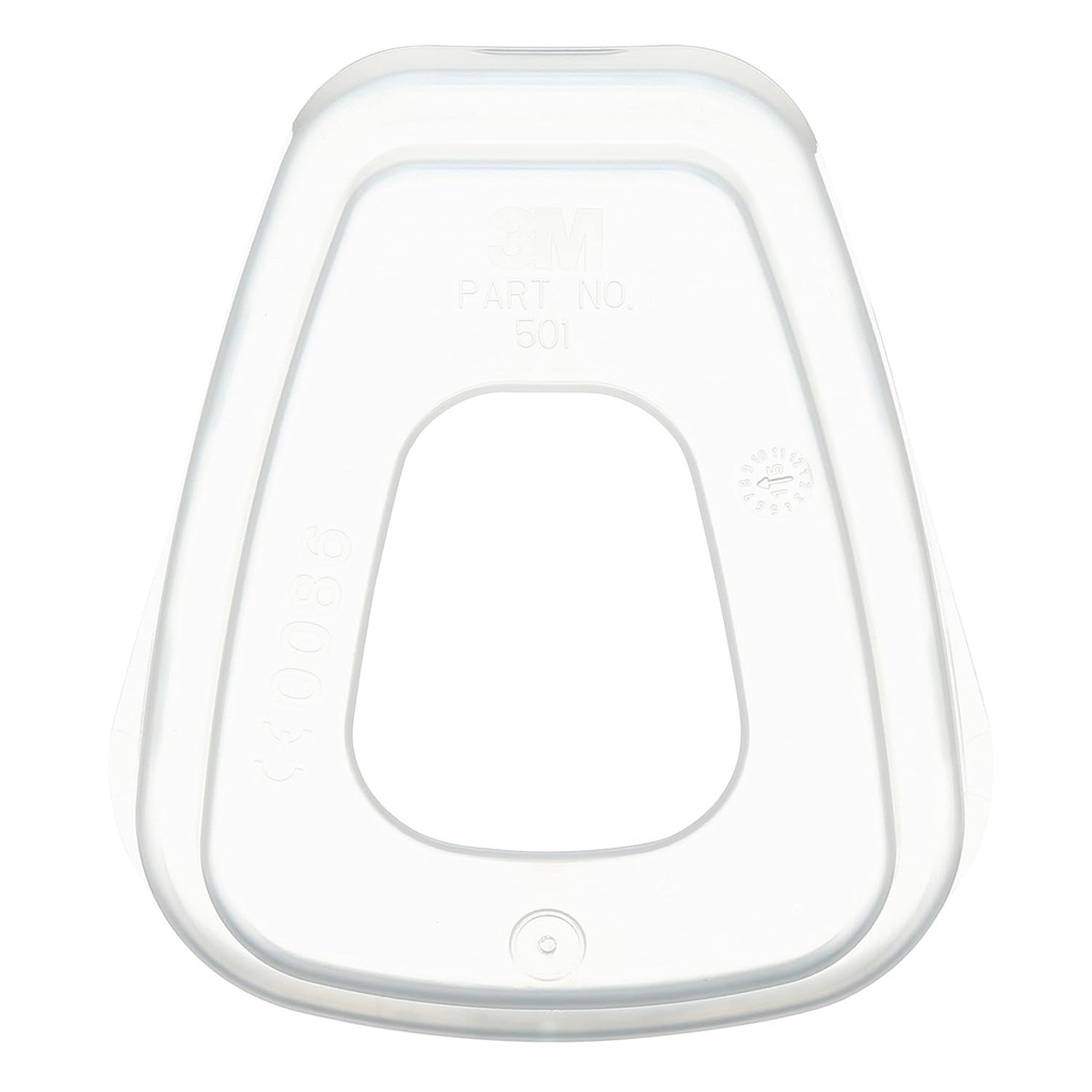3M Respirator Filter Retainer 501, Holds 3M N95 Filter 5N11 and 3M P95 Filter 5P71