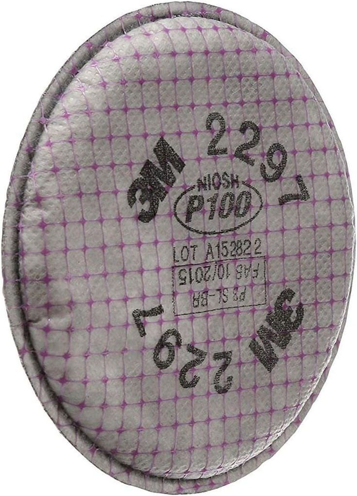 3M Advanced Particulate Filter, 2297, P101, 2 Count (4 Pack)