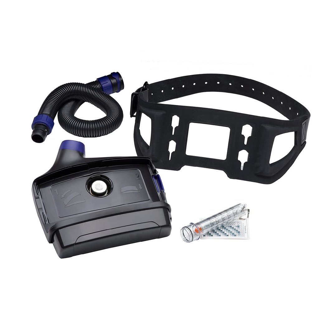 3M PAPR, Versaflo Powered Air Purifying Respirator Assembly TR-616N, Includes PAPR Unit, High Capacity Battery, Breathing Tube, and Heavy Duty Belt