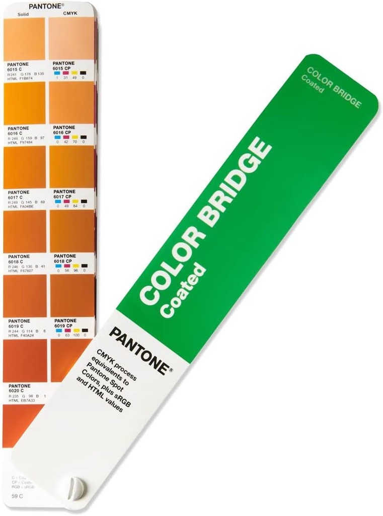 Pantone GG6103B Bridge Guide - Coated Formula Reference Fan Deck in a Chromatic Colour Arrangement