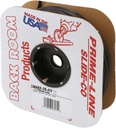 Prime-Line P 7571 0.165 In. X 250 Ft. Roll Black Spline (1 Roll)