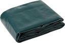 Tarps Now Heavy Duty Vinyl Tarp with Grommets, (6' X 15') - Vinyl Tarps Heavy Duty Waterproof Tarpaulin for Canopy, Pool Cover, Truck Cover, Indoor Outdoor - Forest Green, 18 Oz, 20 Mil