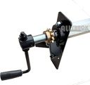Cab Level 7'6" X 14' Hand Crank Kit with Black Mesh Tarp