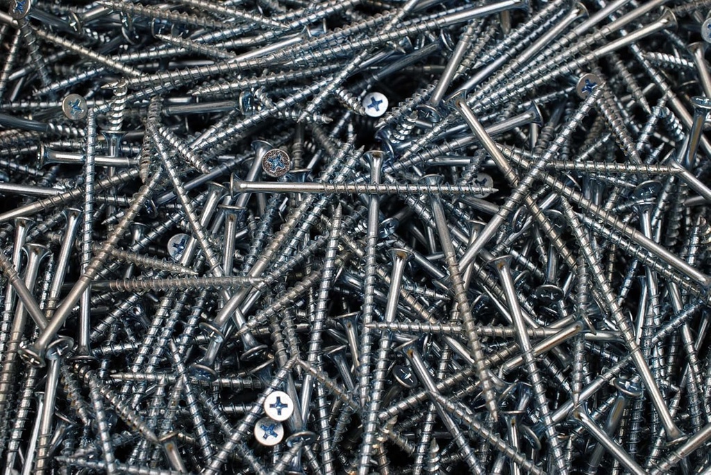 (2000) Phillips Bugle Head 8 X 3 Coarse Drywall Wood Screw - Zinc Bulk