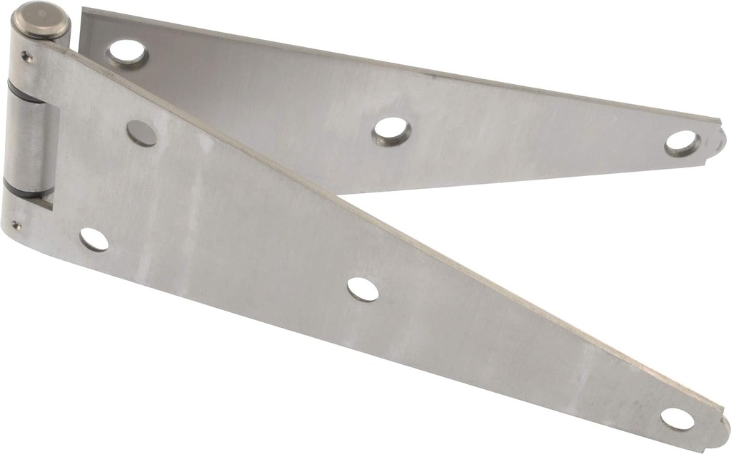 853376 Heavy Duty Strap Hinges Stainless Steel 8"