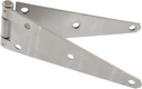 853376 Heavy Duty Strap Hinges Stainless Steel 8"