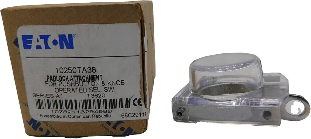 Eaton Cutler-Hammer CH10250TA38 C-H 10250TA38 Padlock HASP, Black