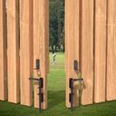 2 Pack 12.02" Cane Bolt Gate Drop Rod- Extra Thick Rod, Safe and Secure, Corrosion Resistant(Cx-12-2)