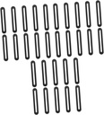 30 Pcs Furniture Repair Brackets Metal Bracket Mending Plates Straight Bracket Brackets for Braces Small Metal Plate Metal Plate with Holes Wall Brackets Flat Metal Plates