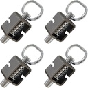 Spring Latch Lock, Spring Latch Assembly Fit Weld On, Trailer Gate Latch, Pack of 4 (Universal)