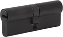 80Mm(35/10/35) Oil Rubbed Bronze Euro Profile Cylinder with 5 Keys (Dimple), Both Side Open Copper Lock Cylinder, Anti-Rust Corrosion Resistant Anti-Theft Wooden Door Lock Cylinder