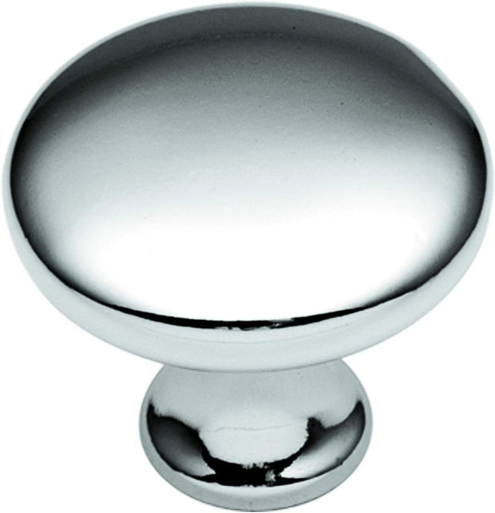 Hickory Hardware VP14255-26 Project Pack 1-1/8-Inch Conquest Cabinet Knob, Chrome