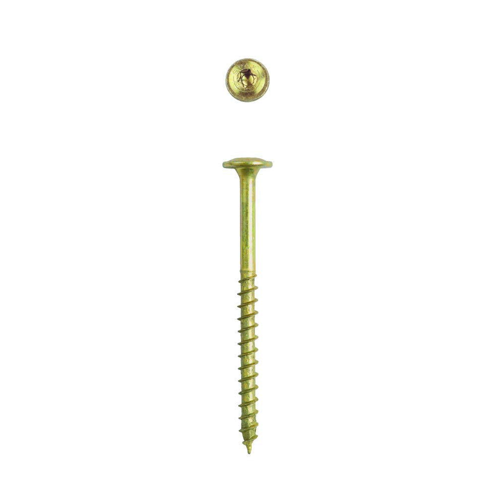 SPAX #8 X 2" Interior Wafer Head Cabinet Wood Screws Construction Torx T-Star plus (Pack of 5/700 Total /140 EA Pack) Bit Included MDF Hardwood Low Profile
