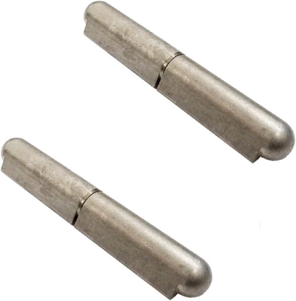 6 INCH Aluminum Bullet Hinge, Weld-On NO Zerk (Grease Fitting) (2)