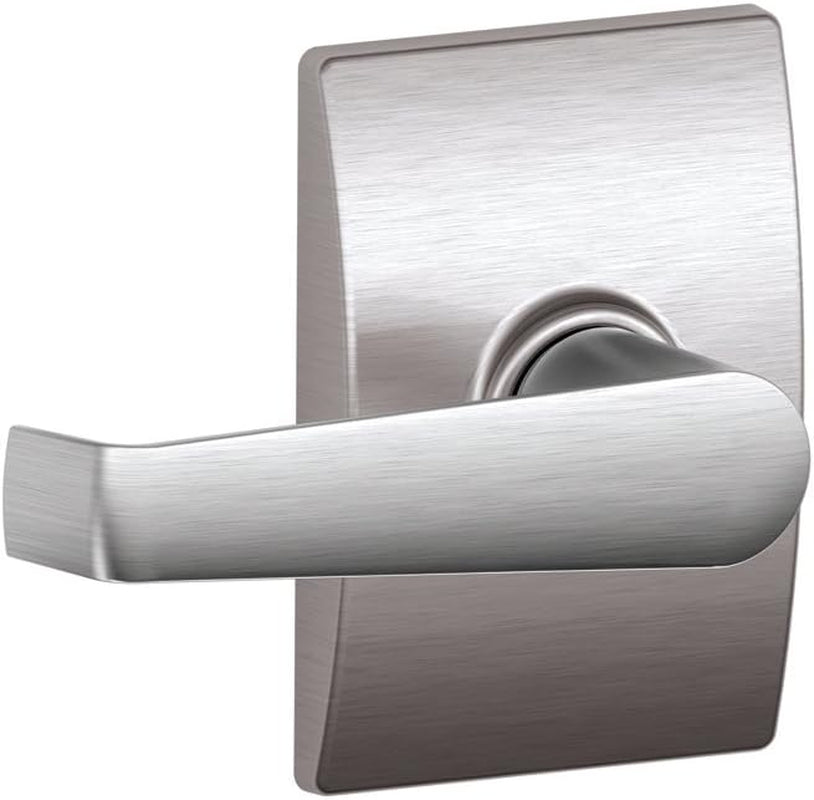 SCHLAGE Lock Company F10ELA626CEN Century Collection with SCHLAGE Passage Lever, Satin Chrome