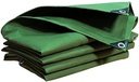 Large Canvas Tarp 10X20 Feet 16Oz Extra Heavy Duty Green Tarp with Grommets, Tearproof, Durable, Water-Resistant Canvas Tarp Cover for Woodpile,Roof,Camping,Industrial Use
